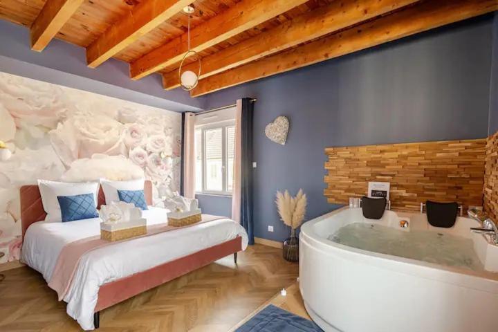 Rose & Blue Spa Proche Chalon S/Saone Et Beaune Saint-Martin-en-Bresse Екстер'єр фото